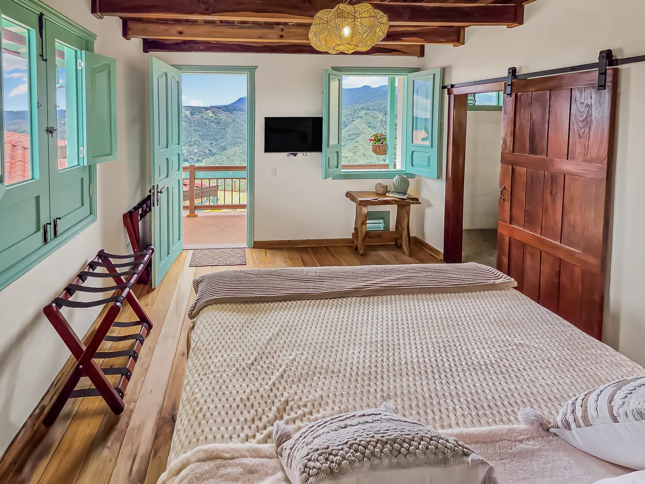 mountain view from luxury hotel in salento colombia near cocora valley mountain view from luxury hotel in salento colombia near cocora valley